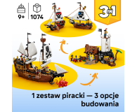 LEGO CREATOR 31387 Legendarny statek piracki - 1529742 - zdjęcie 4